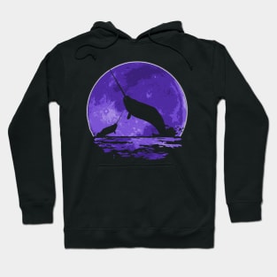 Narwhal Moon Hoodie